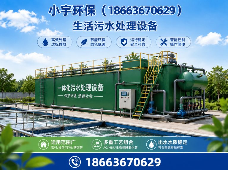 高密市一体化污水处理设备展示图